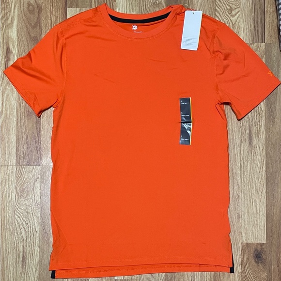 Men's Short Sleeve Performance T-Shirt - All In Motion™ Dark Orange S *L947 - Picture 3 of 10